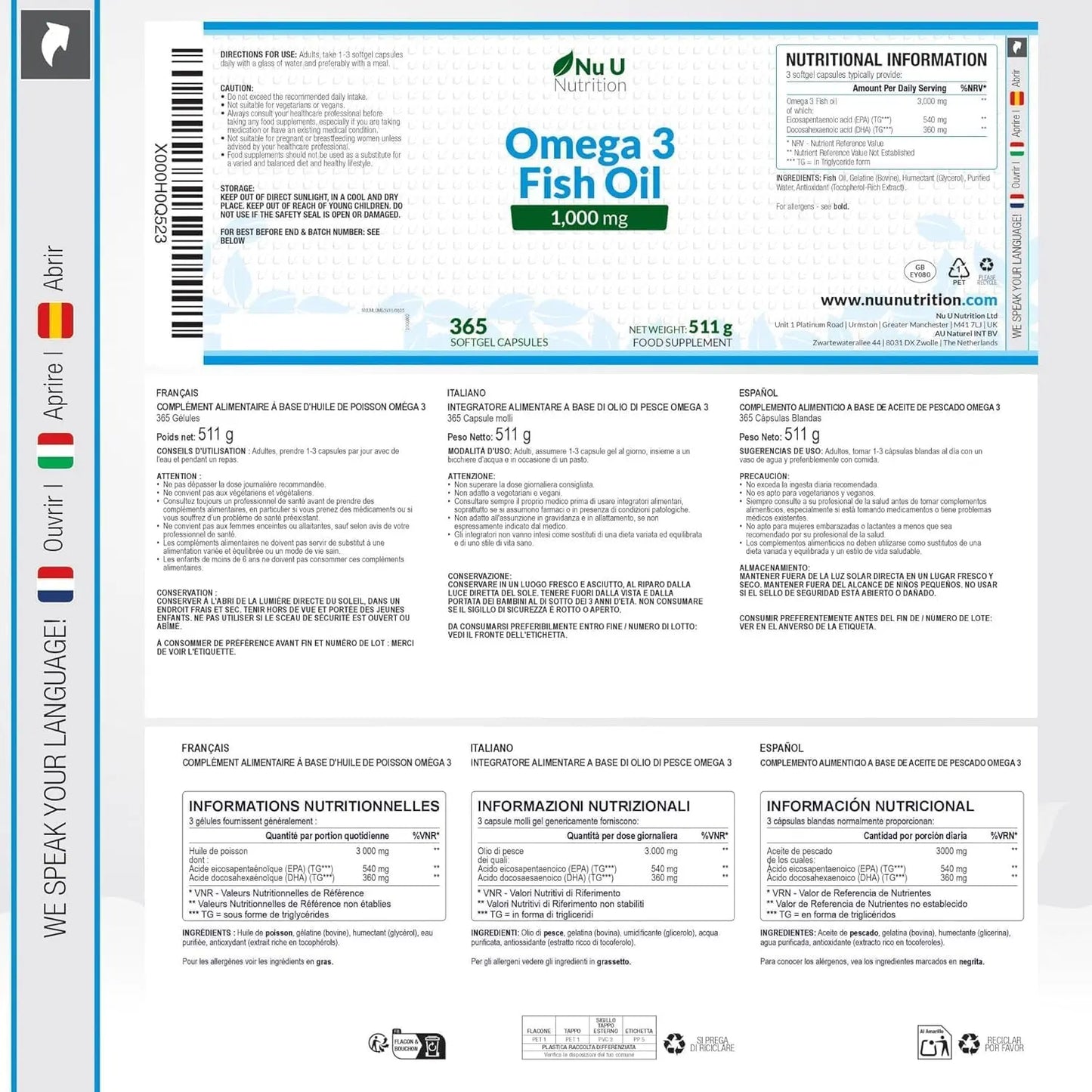 Pure Omega 3 Wellness Boost amazon