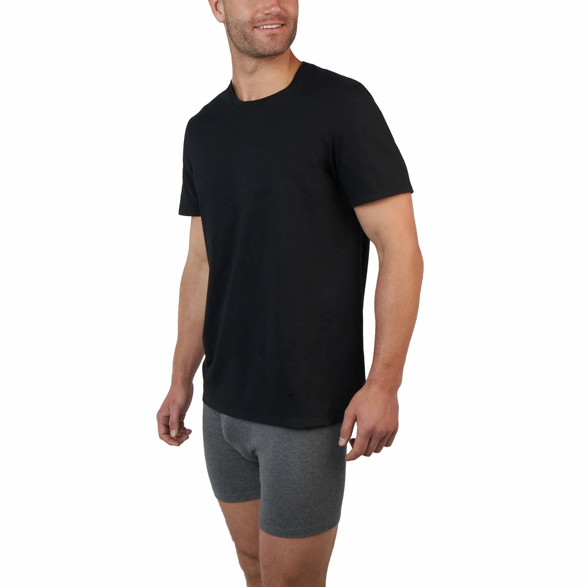 Kirkland Signature Men’s Cotton Crew Neck White T-Shirts 6 Pack M L XL Soft Kirkland