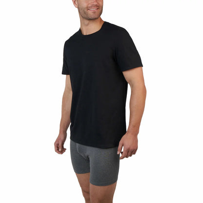 Kirkland Signature Men’s Cotton Crew Neck White T-Shirts 6 Pack M L XL Soft Kirkland