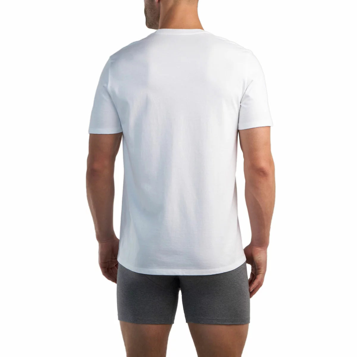 Kirkland Signature Men’s Cotton Crew Neck White T-Shirts 6 Pack M L XL Soft Kirkland