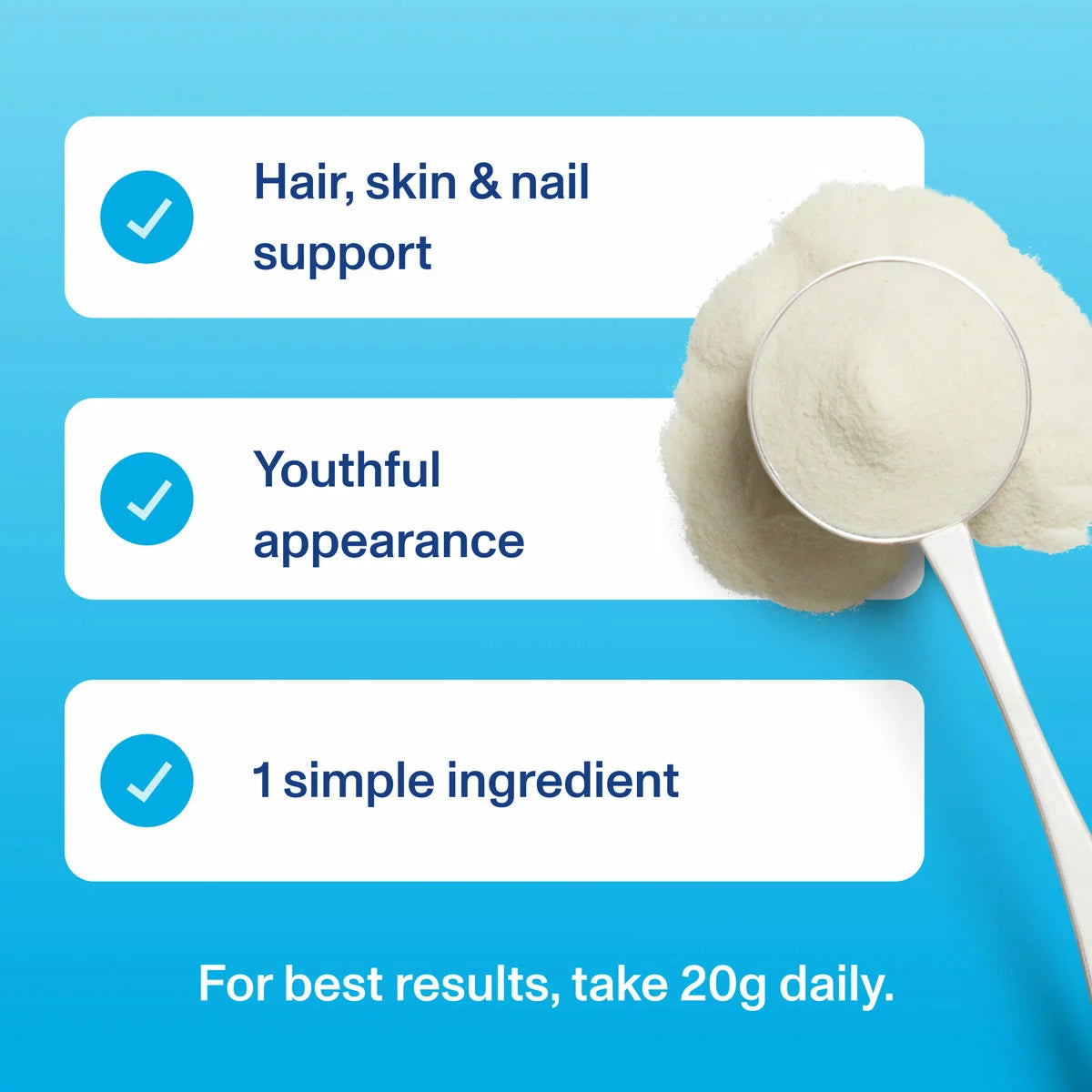 650g Vital Proteins Collagen Peptides Hair Skin Nail Youthful Body Powder Pack