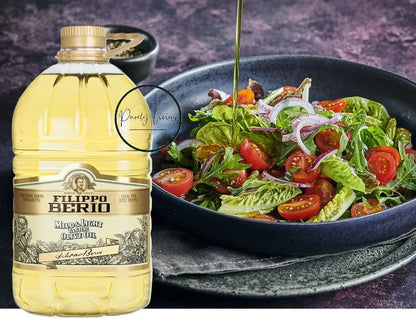 Filippo Berio Mild Light Olive Oil 5L Baking Deep Frying Roasting 5L