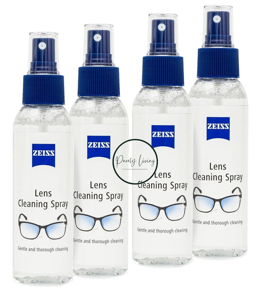 Zeiss Lens Cleaning Spray Eye-glass Optical Solution Cleaner Pack 4 x 120ml