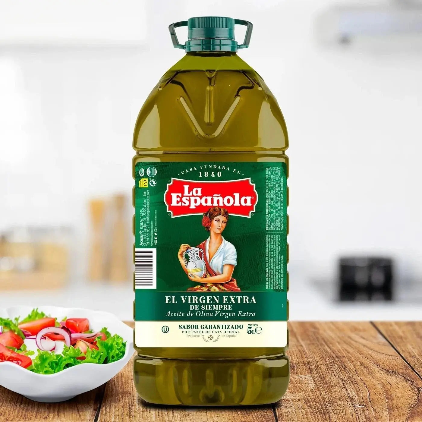 La Espanola Extra Virgin Olive Oil 5L Cold Pressed Spanish