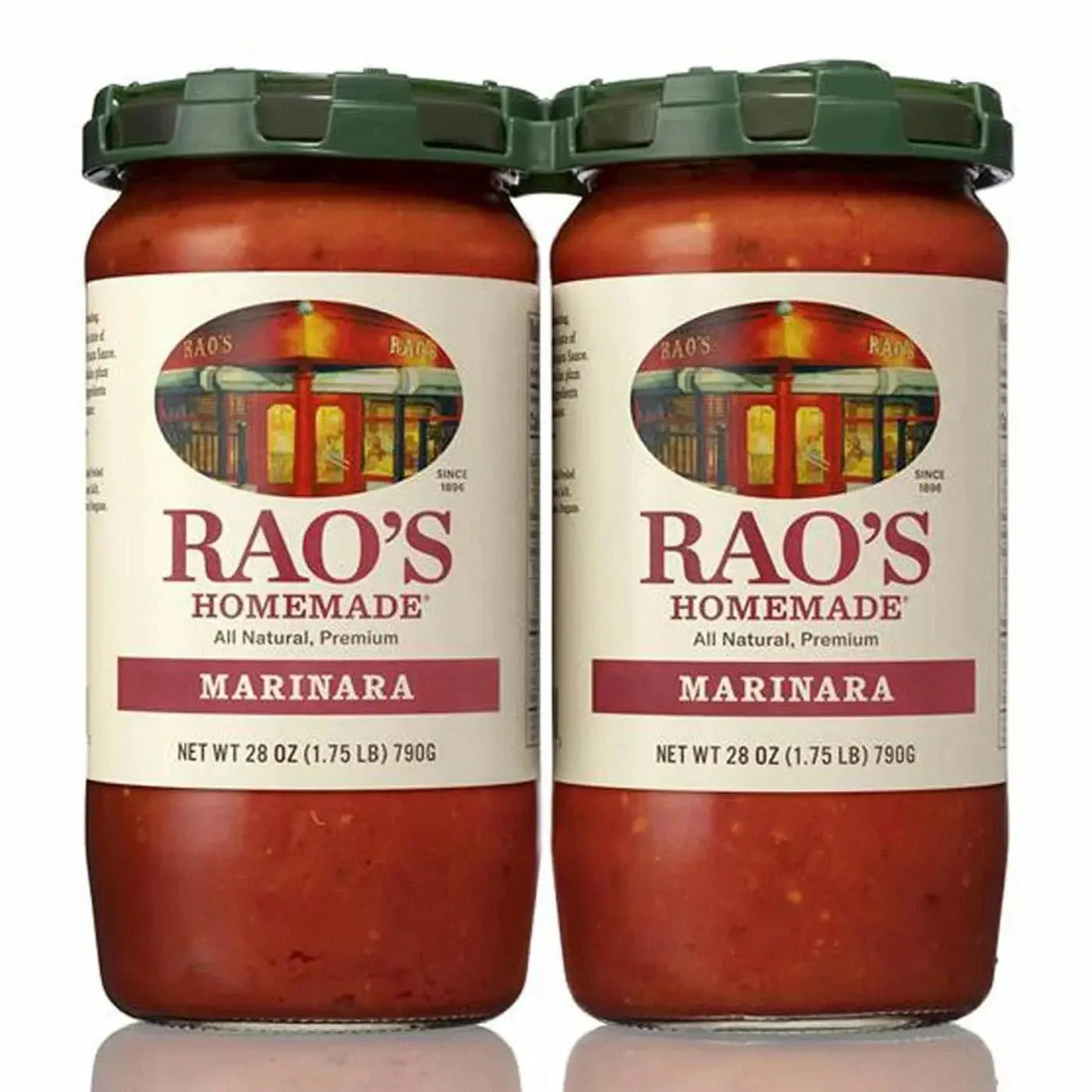 Rao's Homemade Marinara Sauce 2x790g Italian Premium Natural Pasta Sauce