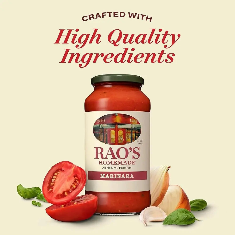 Rao's Homemade Marinara Sauce 2x790g Italian Premium Natural Pasta Sauce