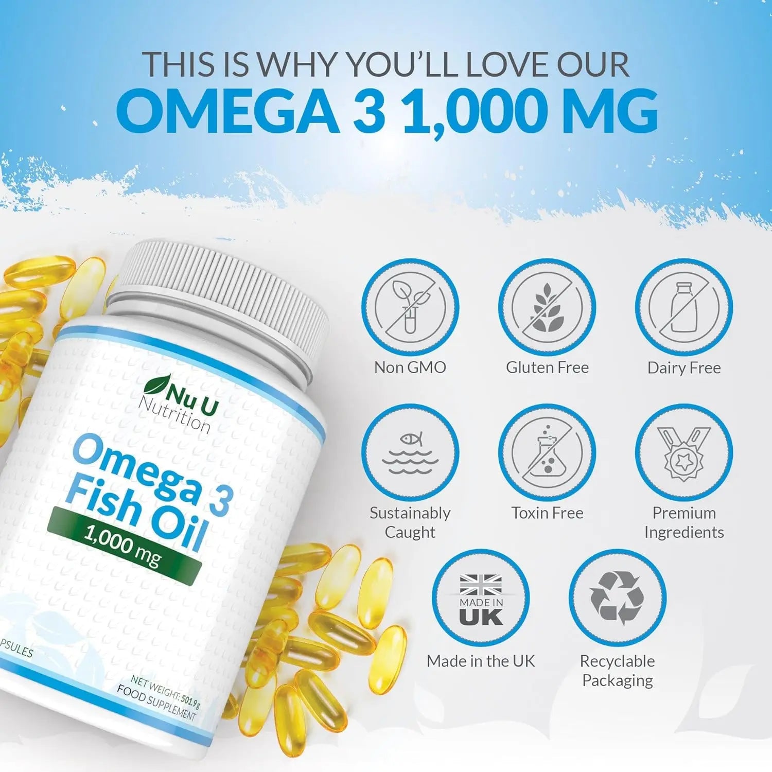 Pure Omega 3 Wellness Boost amazon