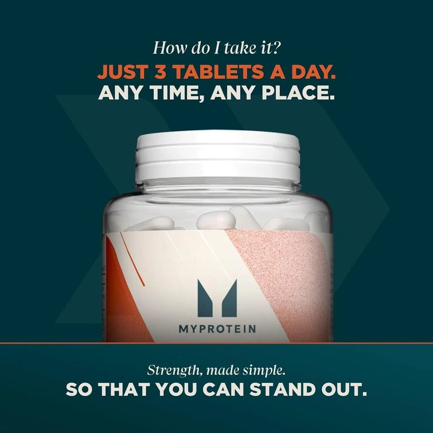 Creatine Monohydrate Pure 3000mg 250 Tablets MyVitamins Muscle Growth Exercise